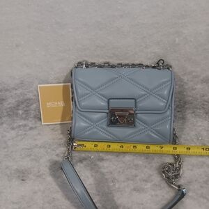 SOLD. Michael Kors Serena Small Flap Crossbody